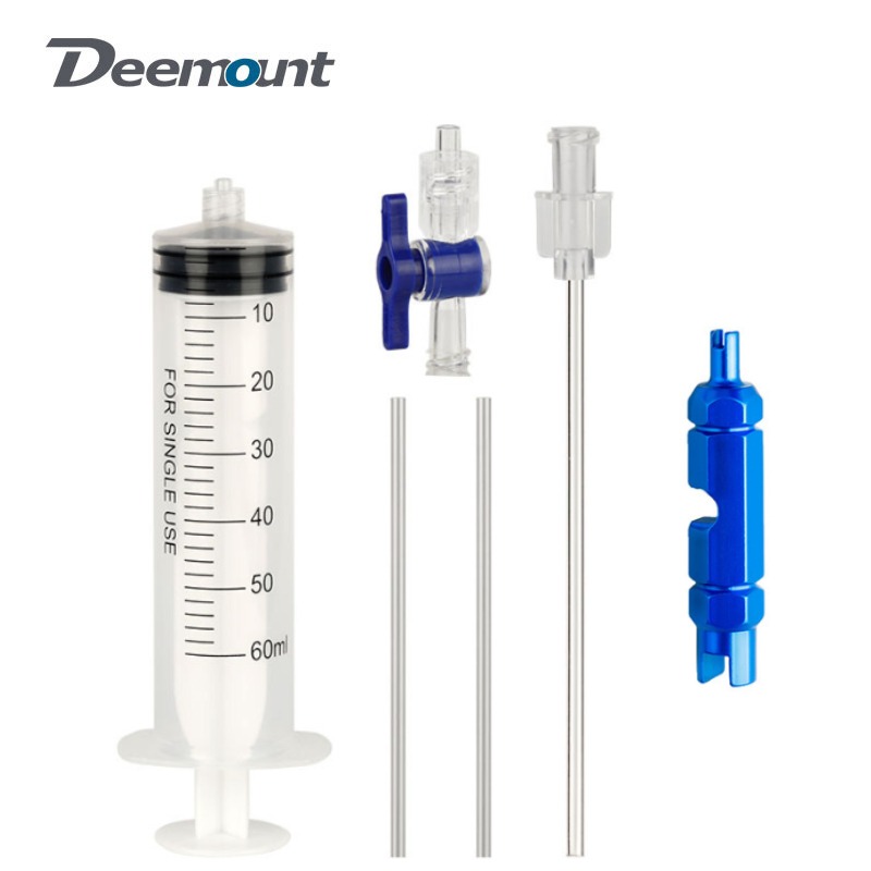 Bike Tube Repair Kit - Bicycle Tubeless Tire Liquid Injection Tool