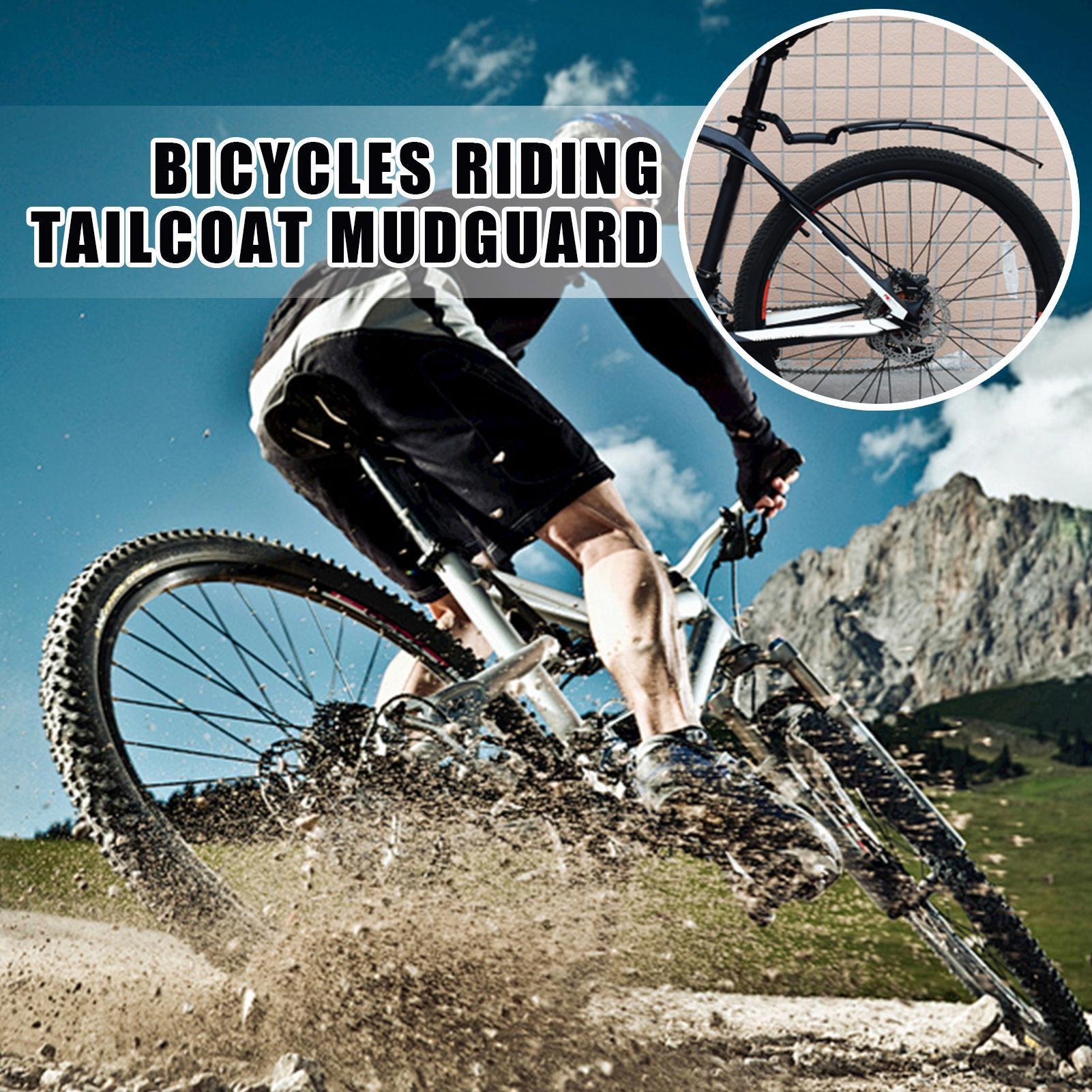 Cycling Gear In Rain - Cycling Fenders Front And Rear Mud