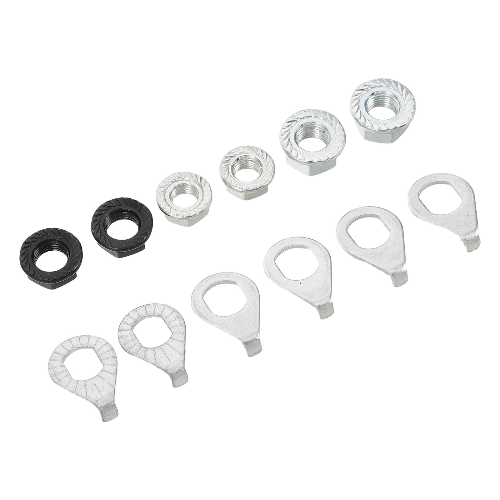 Bicycle Repair Kit - 1Set Bicycle Wheel Axle Nut Set