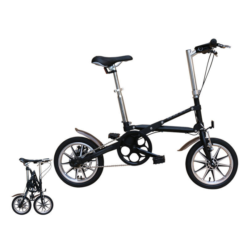 Carbon Bike Frame - 14 Inch Alloy Wheels Steel Frame