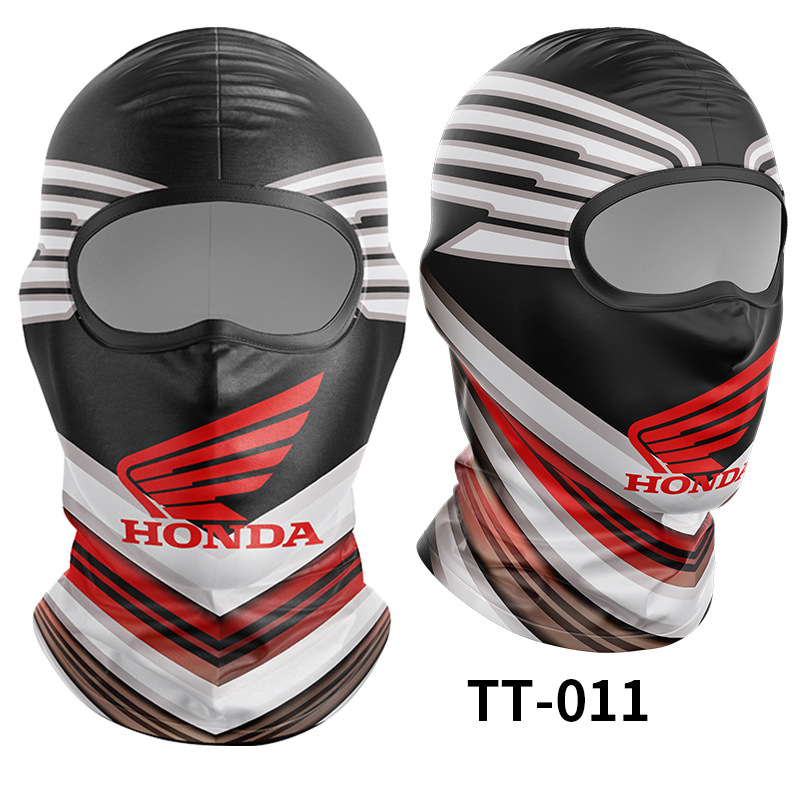 Bicycle Helmet - New For Honda Motorcycle Balaclava Neck