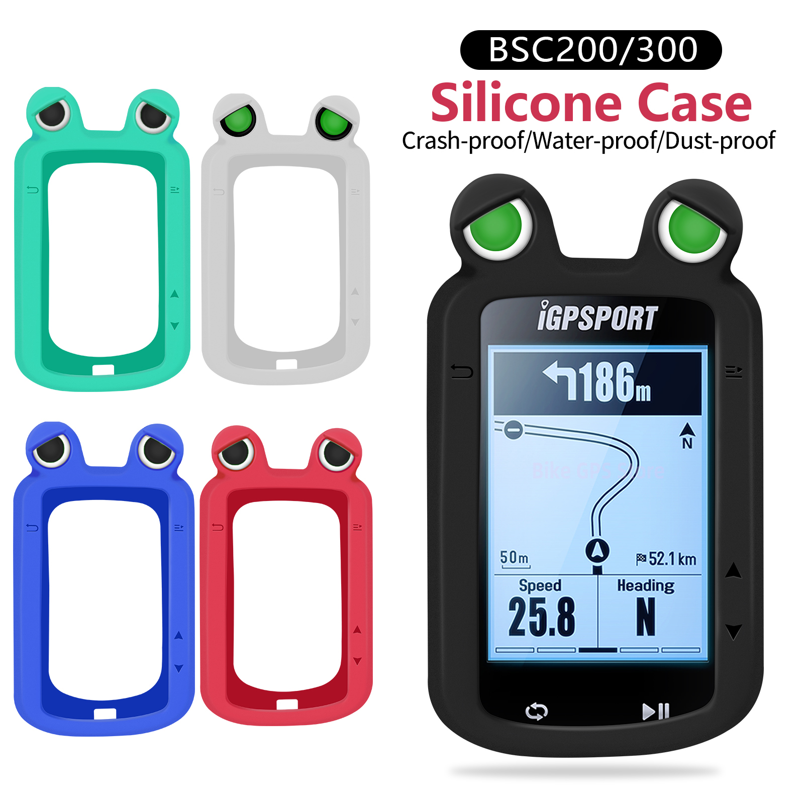 Bike Speedometer - IGPSPORT BSC200 BSC300 Frog's Eye Case