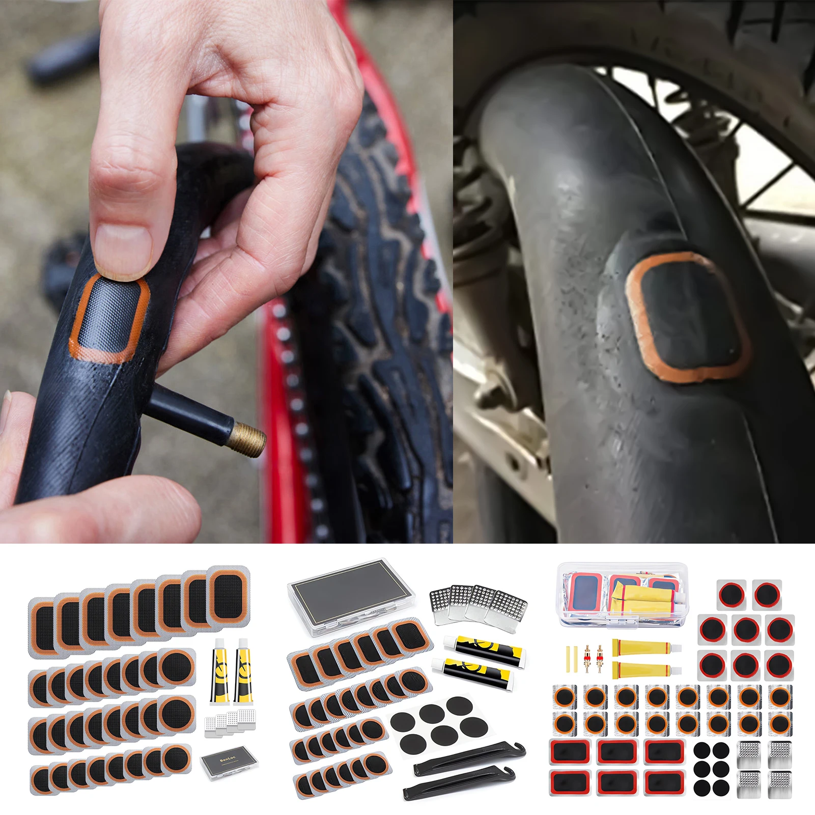 Bicycle Repair Kit - Professional Bike Tire Repair Kit -