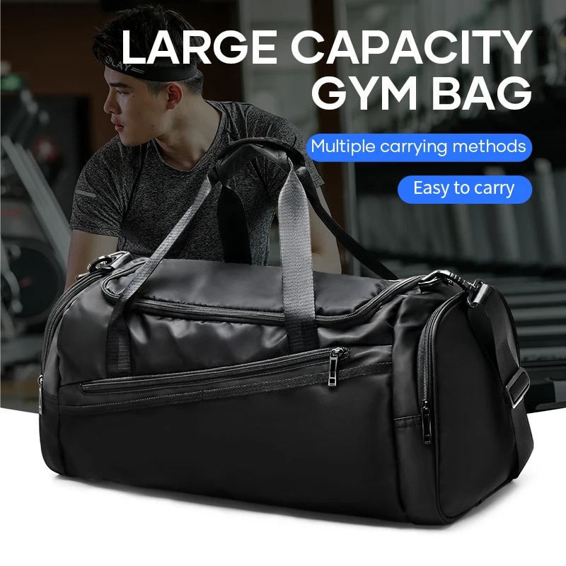 Cycling Gear Duffle - Likros Sports Gym Bag Travel Duffel