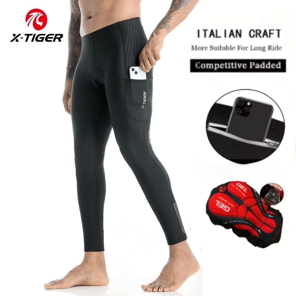 X-TIGER Men Bike Pants 5D Gel  - огляд і ціна Cycling Gear Pants