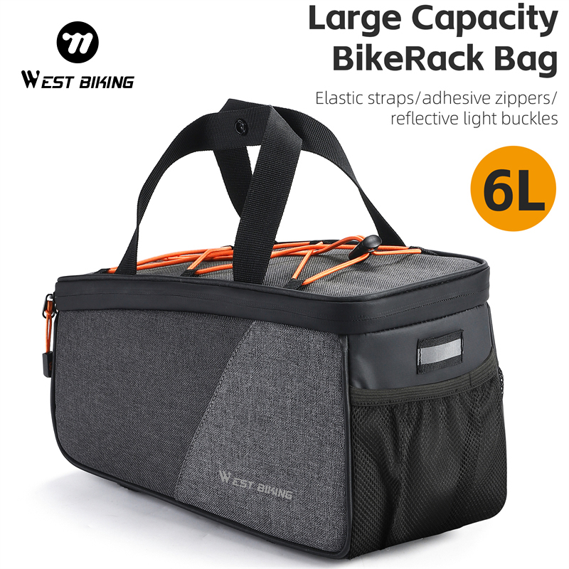 WEST BIKING Bike Rack Bag 6L L - огляд і ціна Cycling Gear Storage Rack