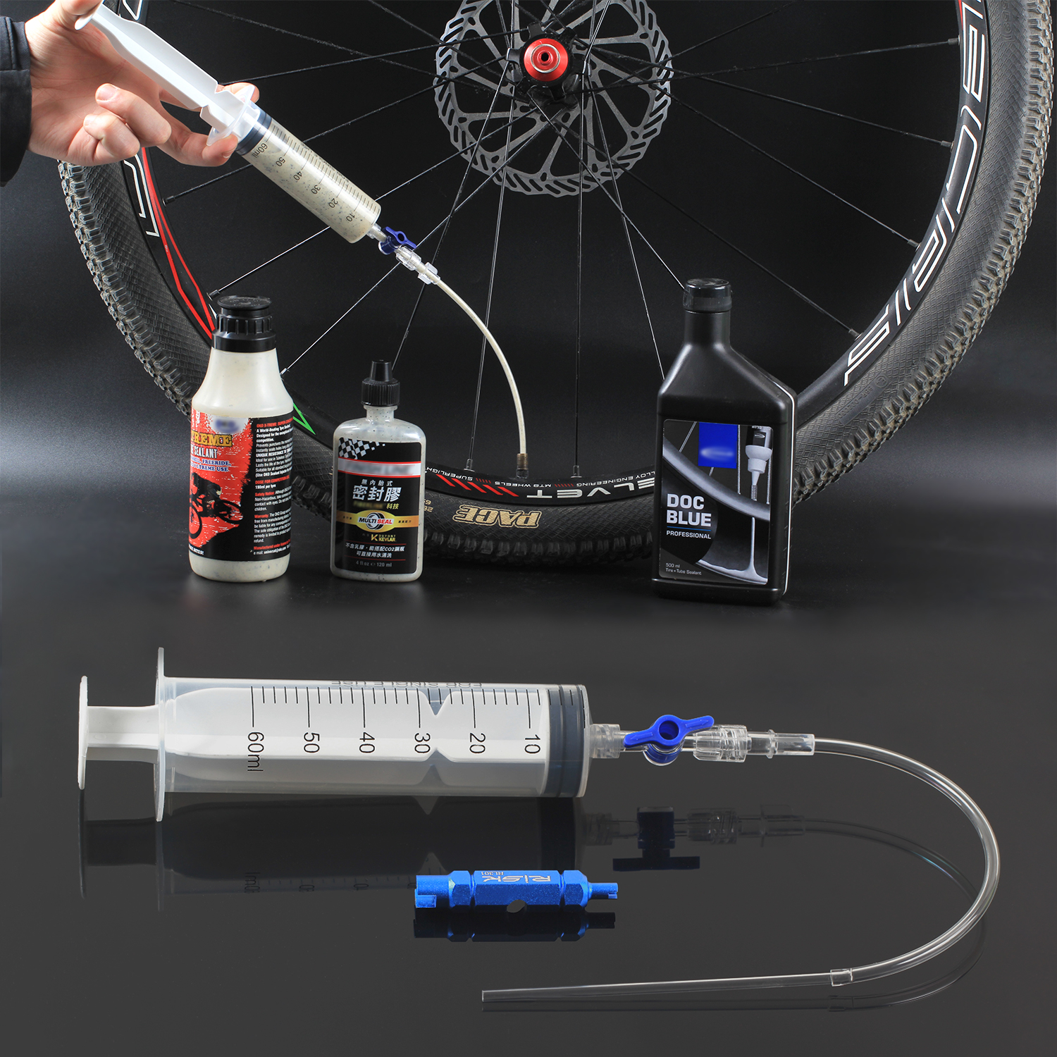 RISK Cycling Bike Bicycle Tube - огляд і ціна Bike Tube Repair Kit