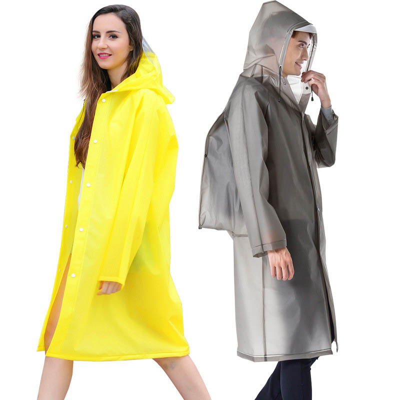 New Reusable Transparent EVA L - огляд і ціна Cycling Gear In Rain