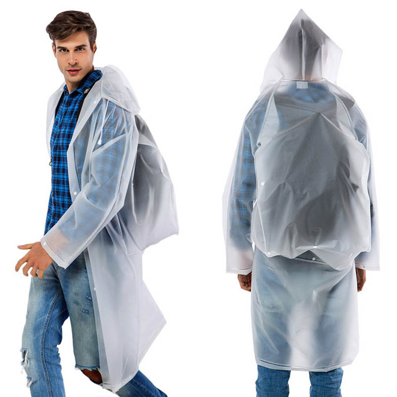 New Reusable Transparent EVA L - огляд і ціна Cycling Gear In Rain