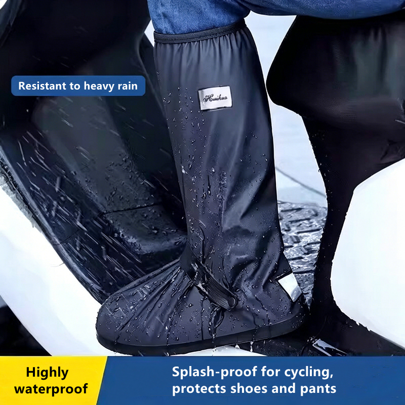 Woman High Top Rain Boots Man  - огляд і ціна Cycling Shoe Covers