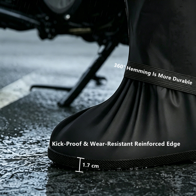 Woman High Top Rain Boots Man  - огляд і ціна Cycling Shoe Covers