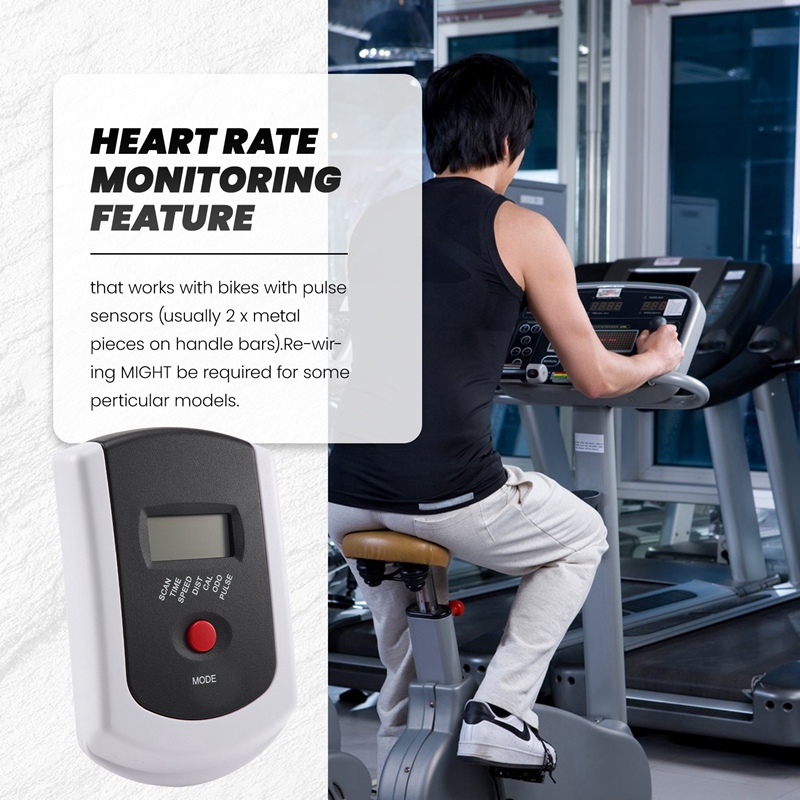 Monitor Speedometer with Heart - огляд і ціна Bike Speedometer