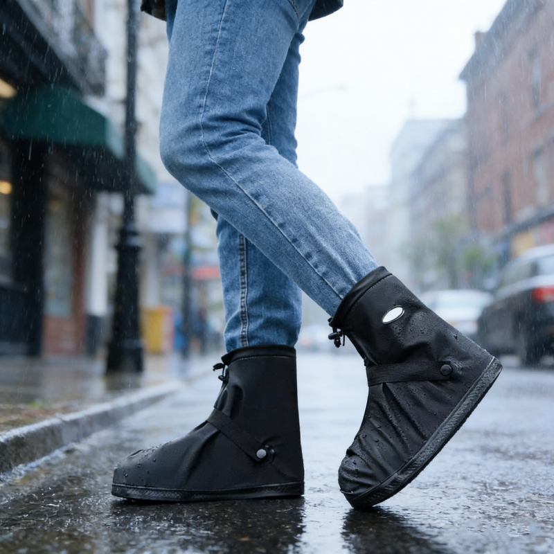Rainproof Anti-Slip Reusable S - огляд і ціна Cycling Shoe Covers