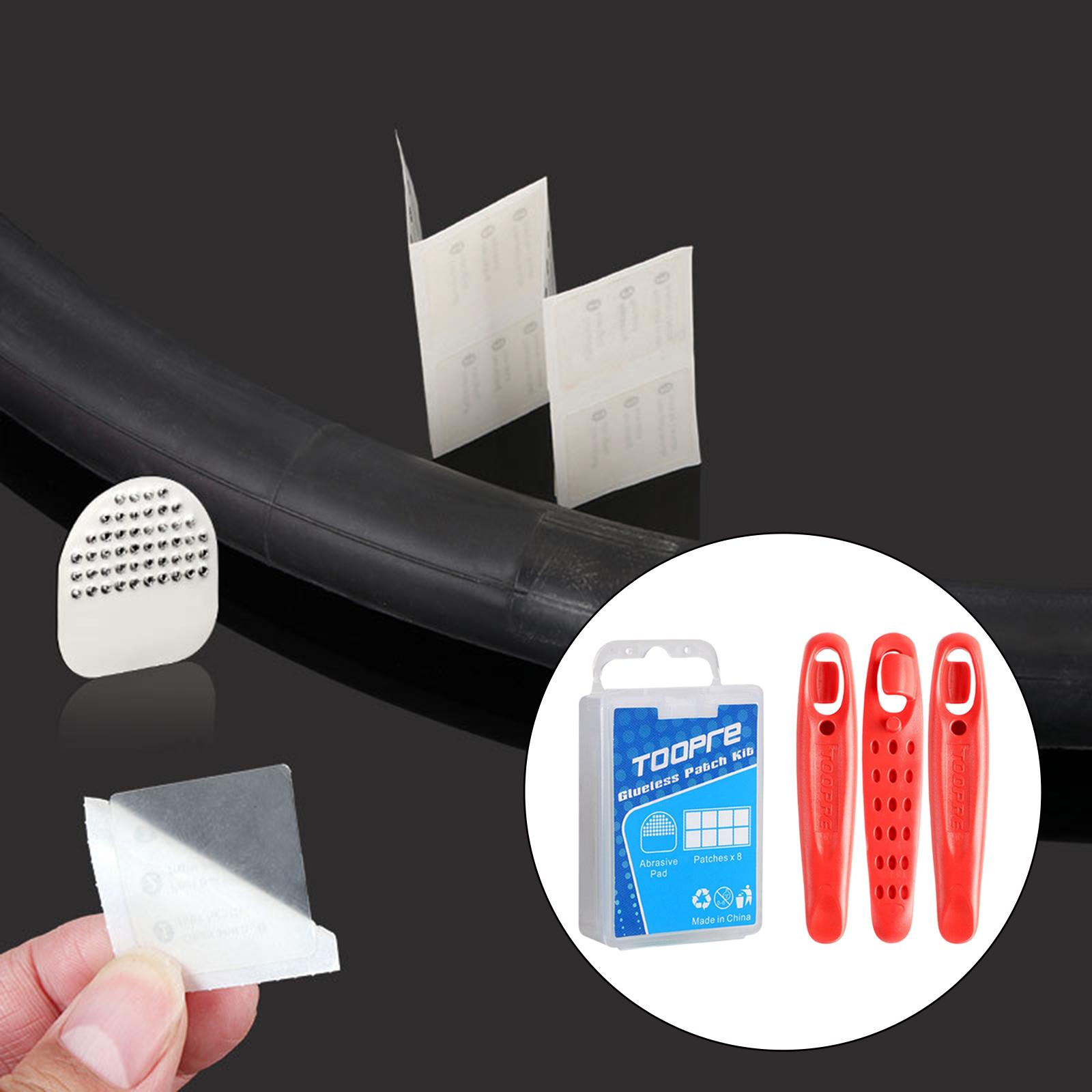 5-6pack 8PCS Bike Tire Patch B - огляд і ціна Bike Tube Repair Kit