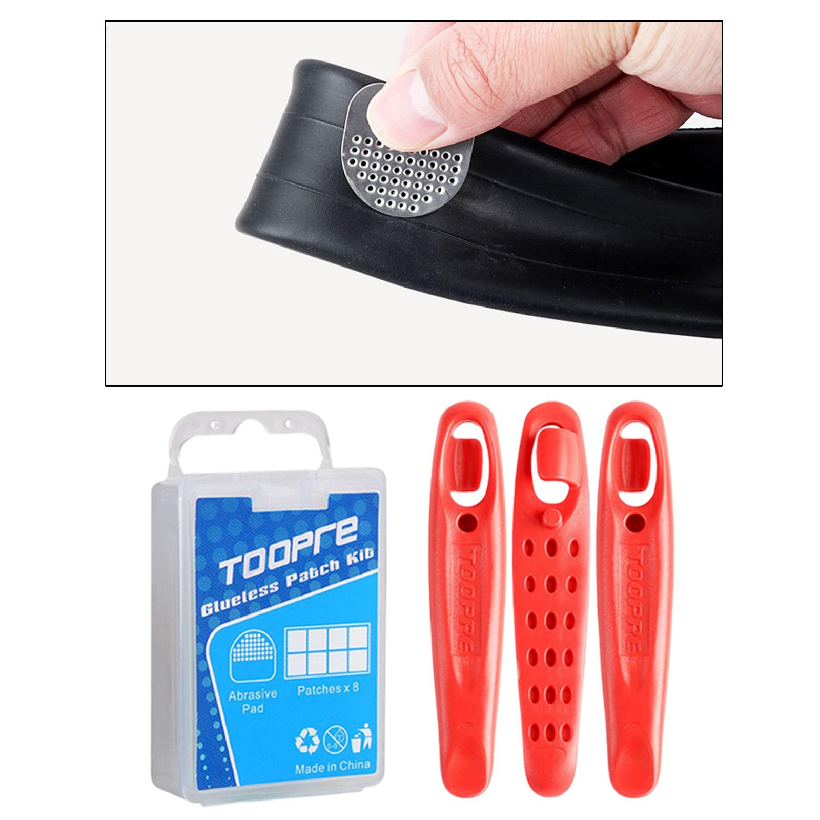 5-6pack 8PCS Bike Tire Patch B - огляд і ціна Bike Tube Repair Kit