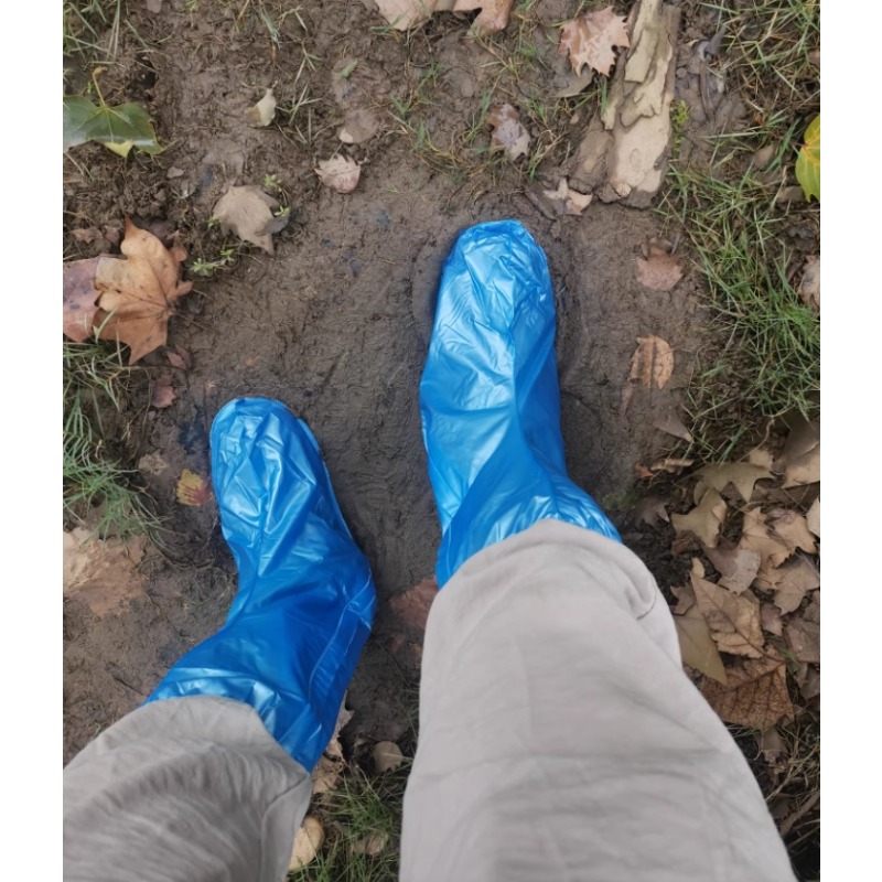PVC Rain Boot Covers High Top  - огляд і ціна Cycling Gear In Rain
