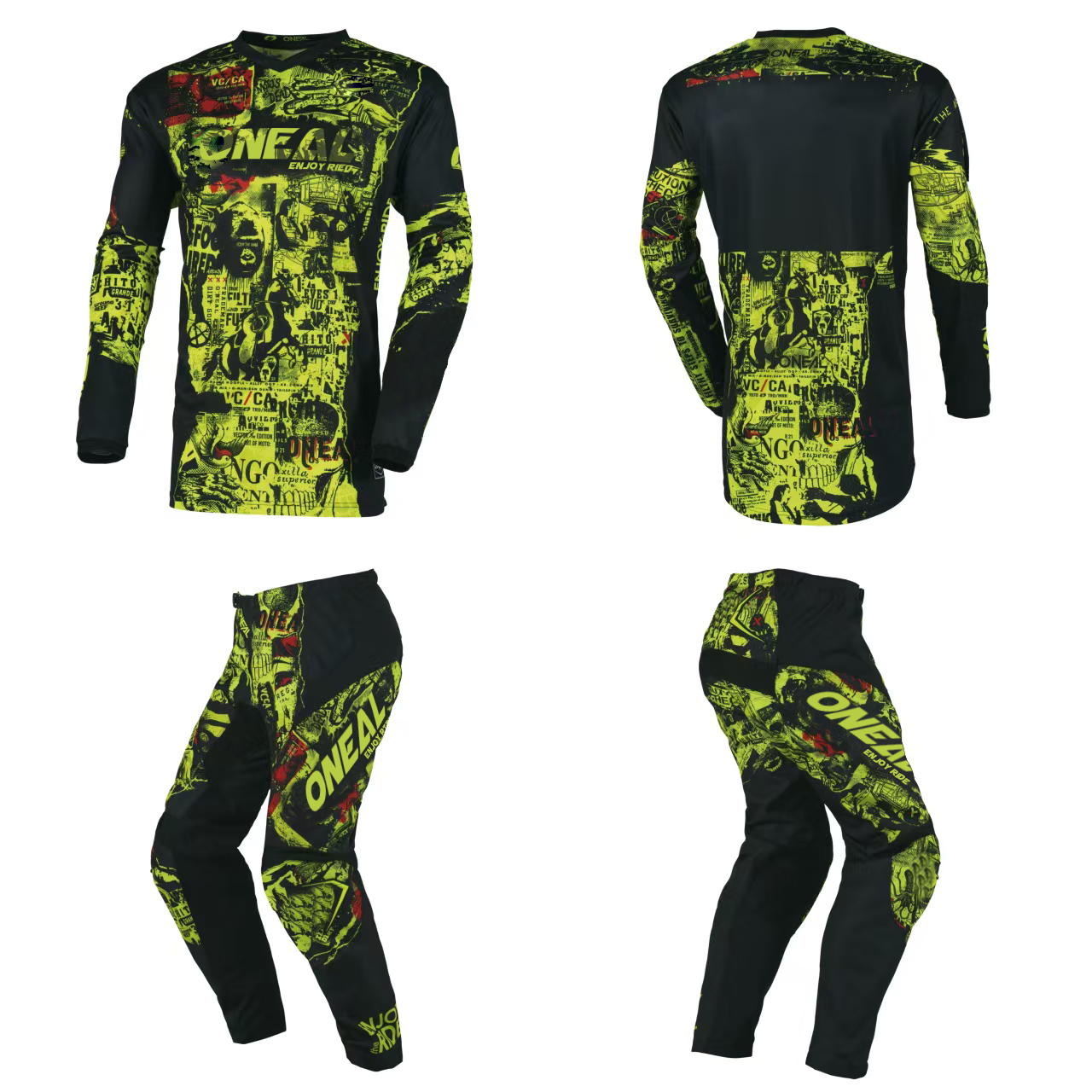 ONEAL ENJOYRIDE MX Jersey and  - огляд і ціна Cycling Gear Pants