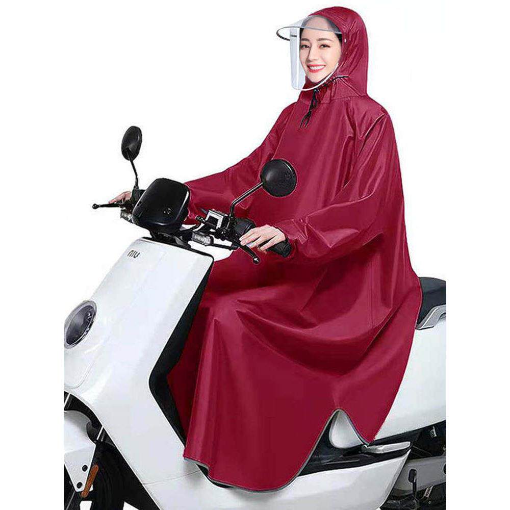 Thickened Motorcycle Raincoat  - огляд і ціна Cycling Gear In Rain