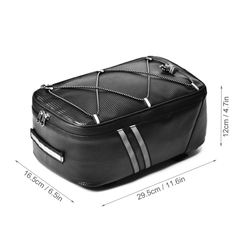 Bike Trunk Bag 7L Bicycle Rear - огляд і ціна Cycling Gear Storage Rack