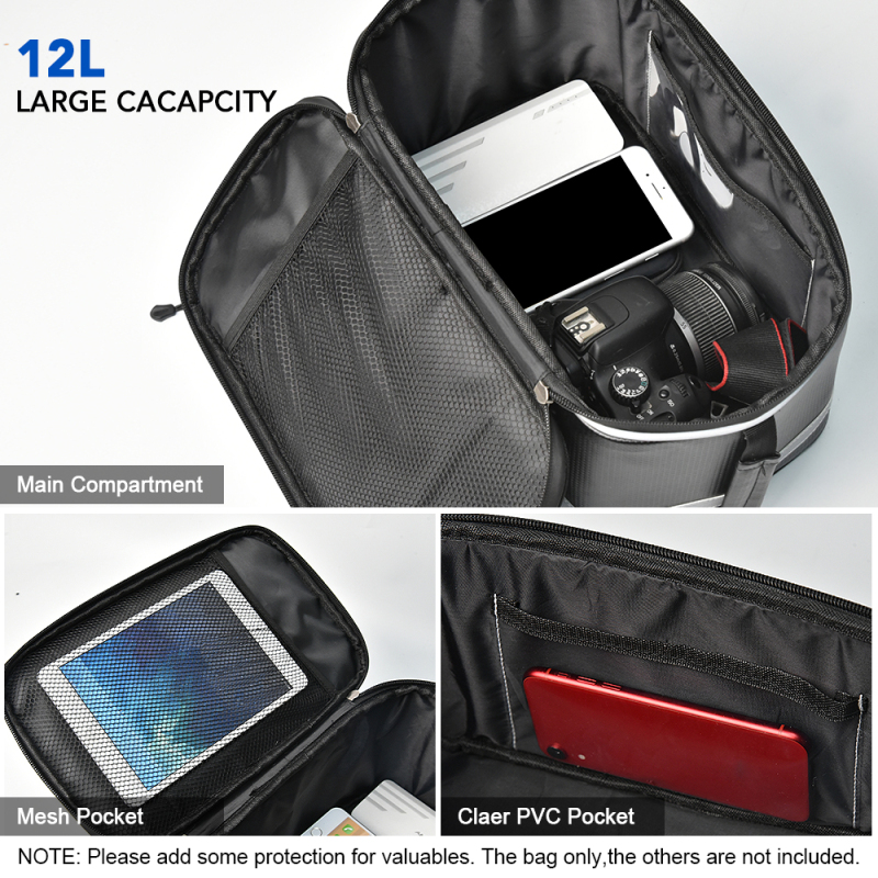 Bike Trunk Bag 7L Bicycle Rear - огляд і ціна Cycling Gear Storage Rack