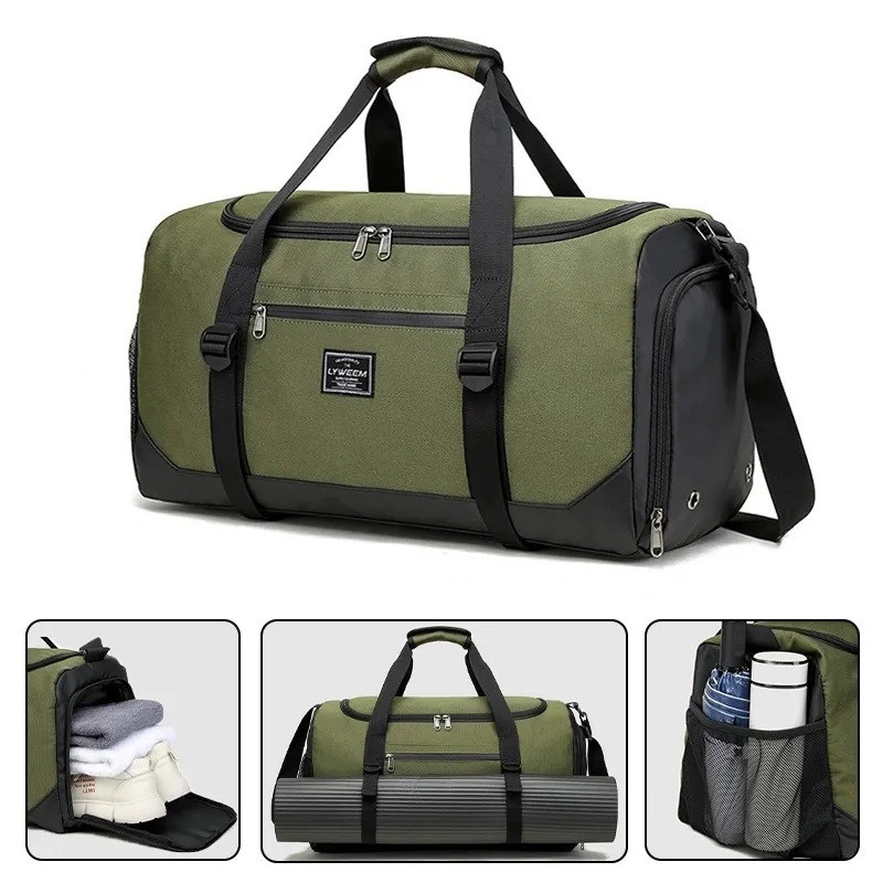 36L/55L Men Woman Gym Bag Big  - огляд і ціна Cycling Gear Duffle