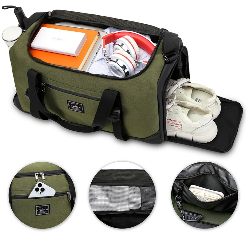 36L/55L Men Woman Gym Bag Big  - огляд і ціна Cycling Gear Duffle