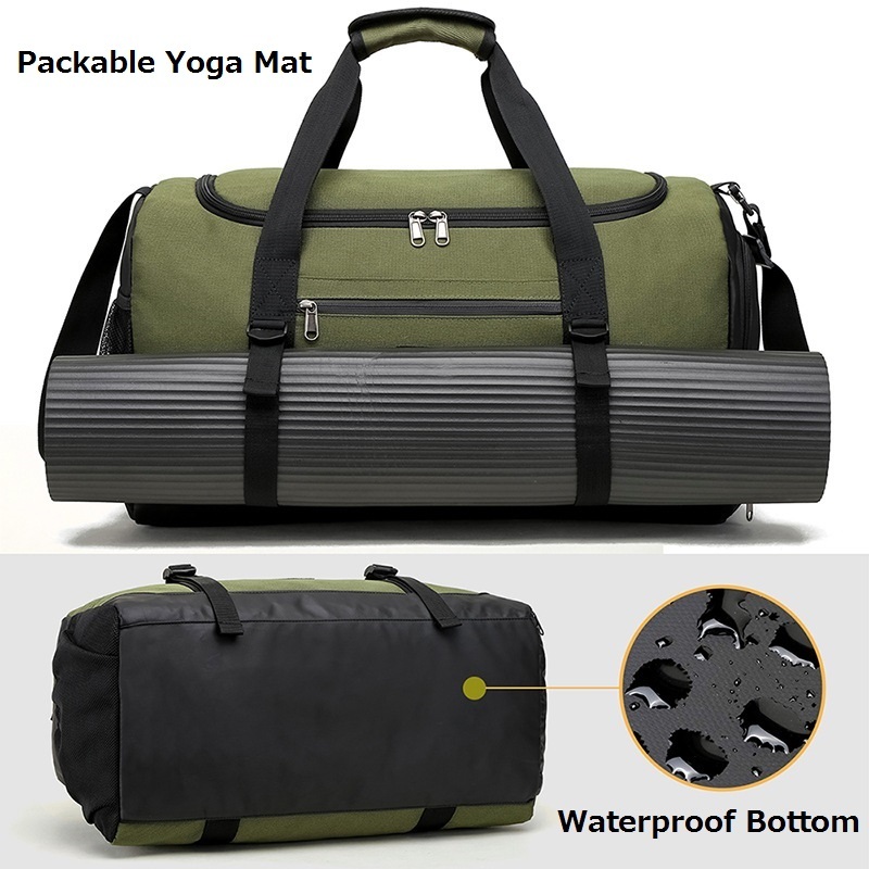 36L/55L Men Woman Gym Bag Big  - огляд і ціна Cycling Gear Duffle