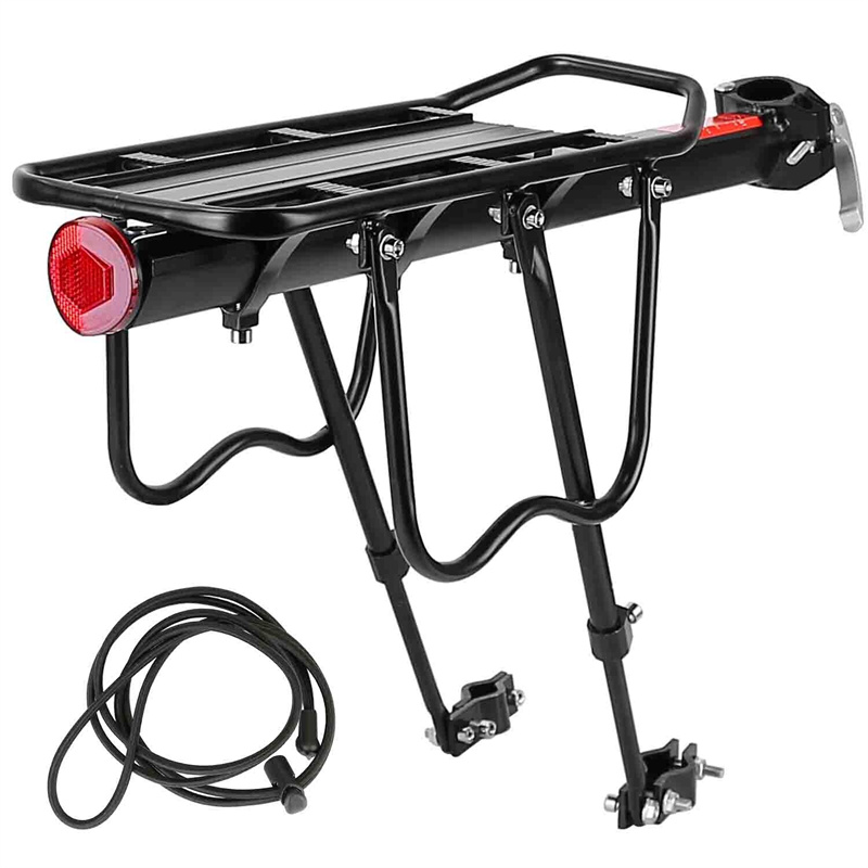 Bike Cargo Rack Rear Shelf Alu - огляд і ціна Cycling Gear Storage Rack