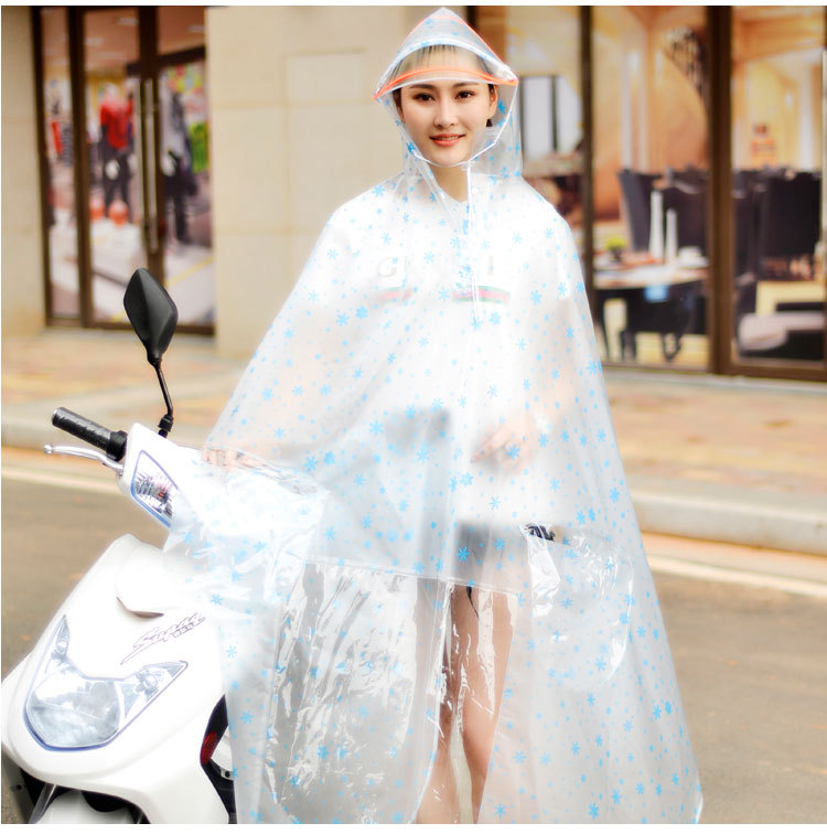 Thick PVC Motorcycle Raincoat  - огляд і ціна Cycling Gear In Rain