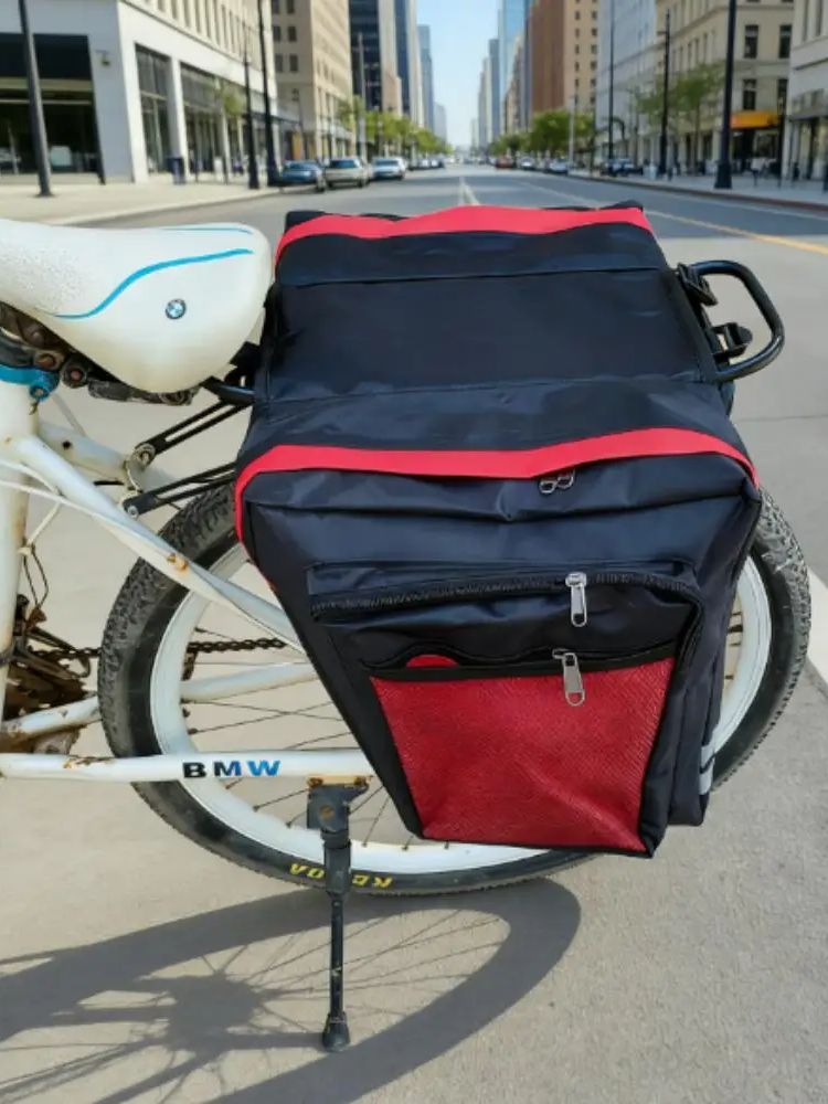 MTB Bicycle Carrier Bag Rear R - огляд і ціна Cycling Gear Storage Rack