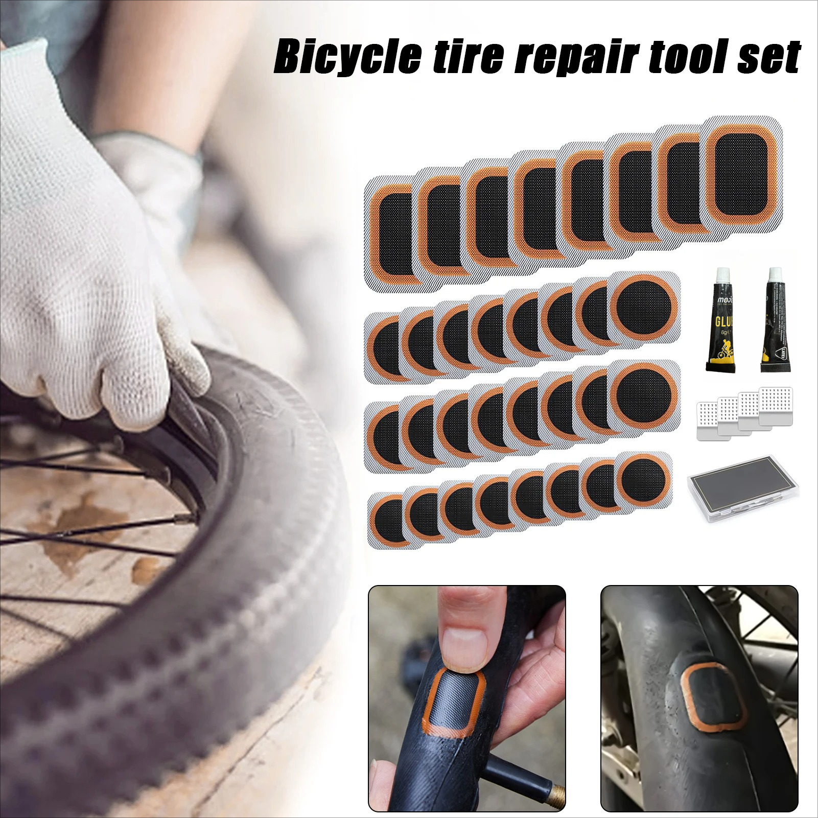 Professional Bike Tire Repair  - огляд і ціна Bicycle Repair Kit