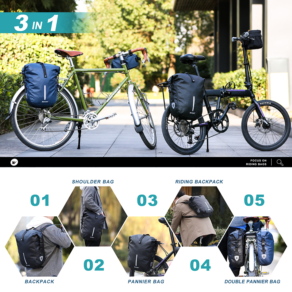 Rhinowalk Waterproof Bike Pann - огляд і ціна Cycling Gear Storage Rack