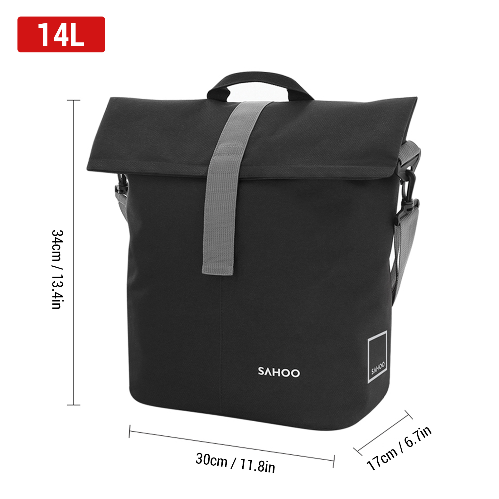 Bike Rear Seat Bag  18L/14L La - огляд і ціна Cycling Gear Storage Rack