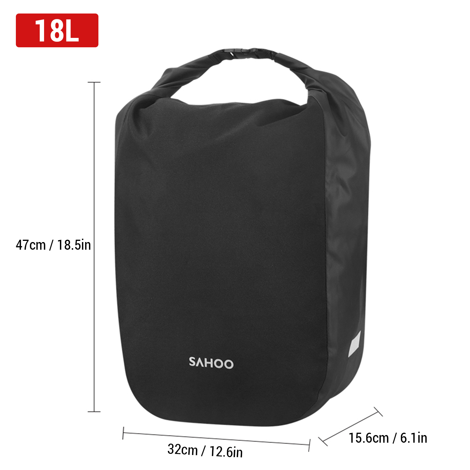 Bike Rear Seat Bag  18L/14L La - огляд і ціна Cycling Gear Storage Rack