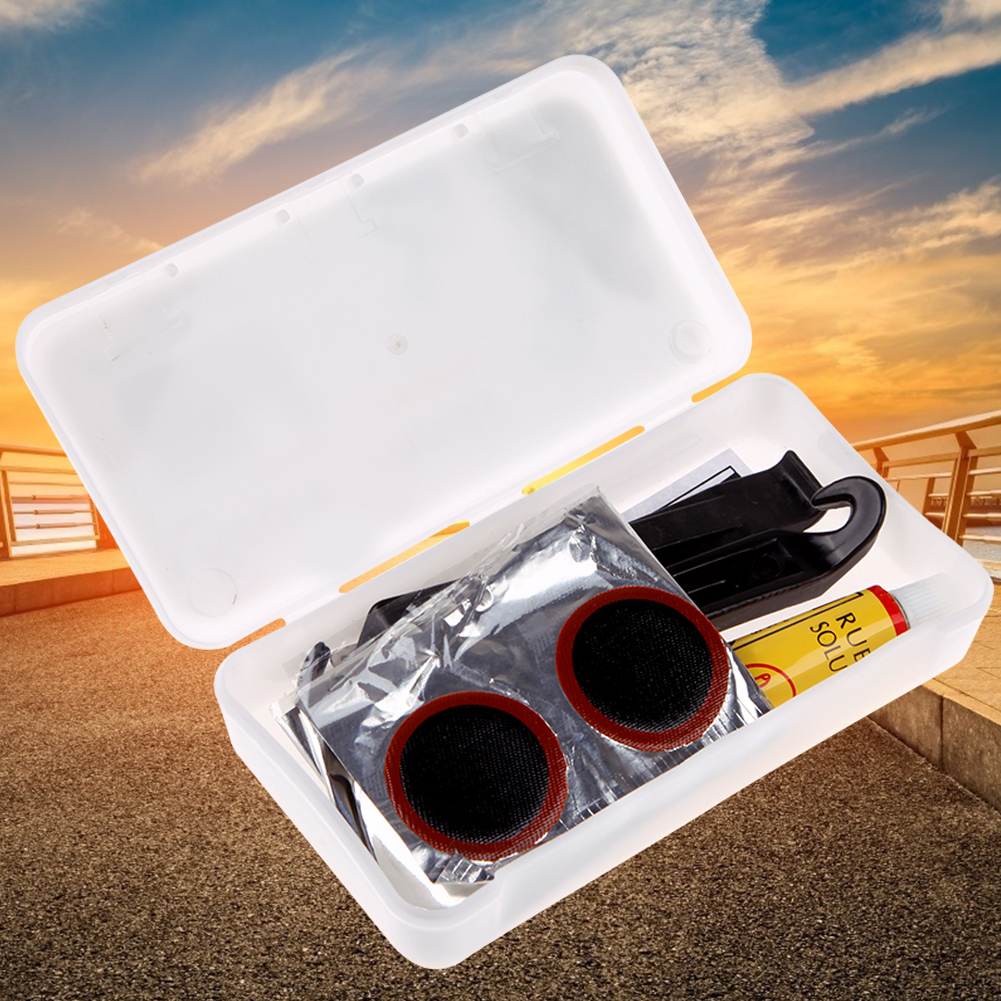 Tire Puncture Repair Tool Set  - огляд і ціна Bicycle Repair Kit