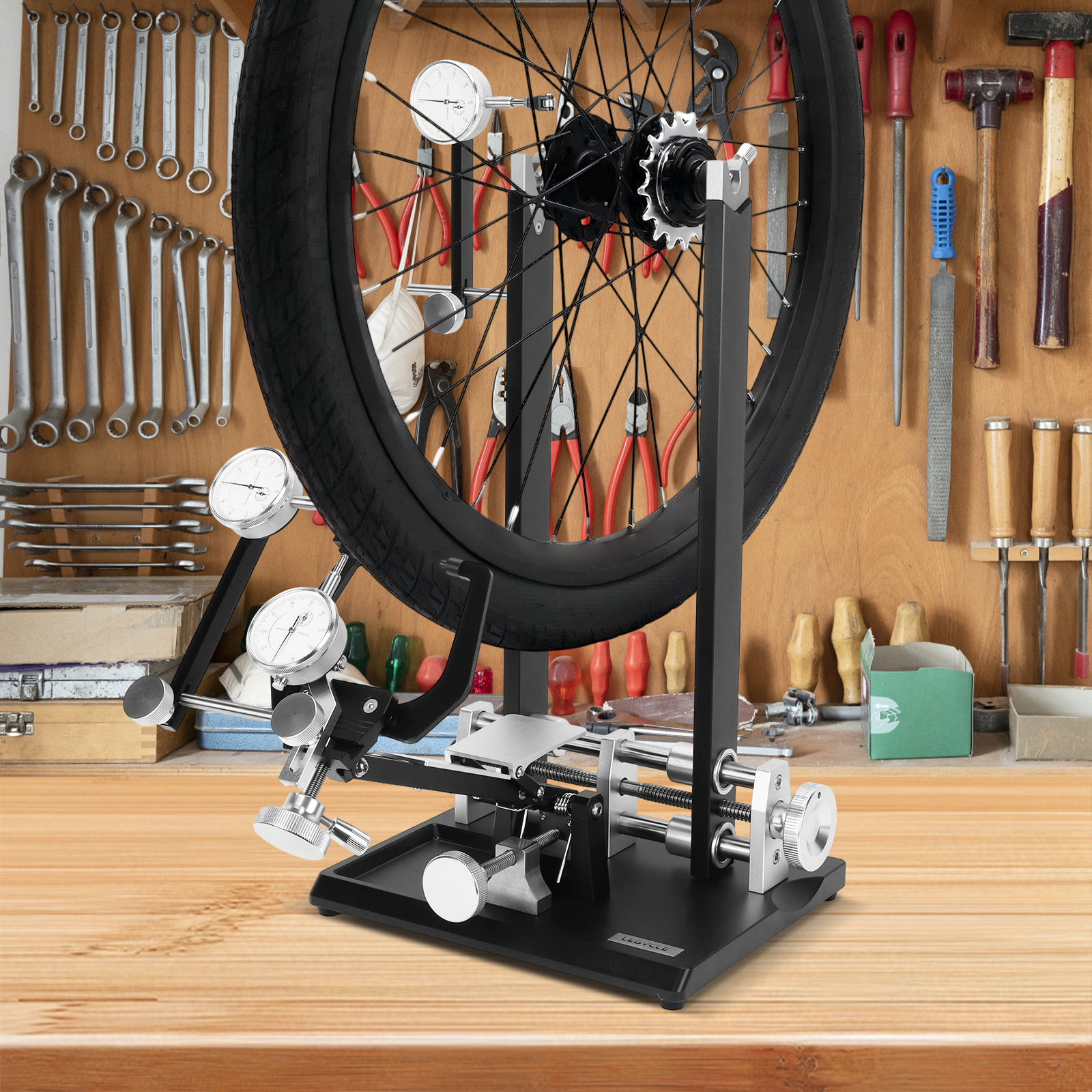 Bicycle Wheel Truing Stand wit - огляд і ціна Bicycle Repair Kit