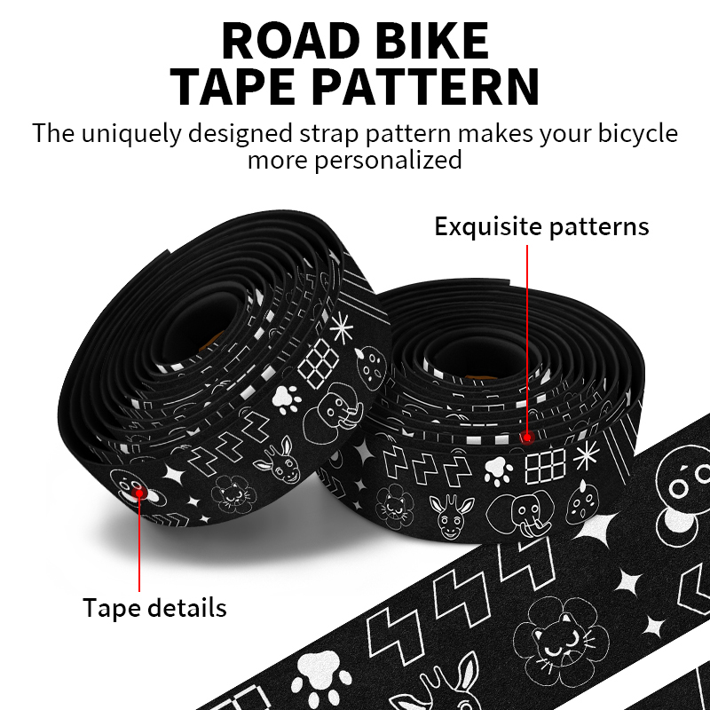BUCKLOS Road Bike Tapes Anti-s - огляд і ціна Bike Handlebar Tape