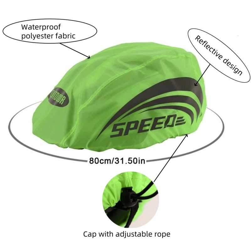 Reflective Letter Bike Helmet  - огляд і ціна Cycling Gear In Rain