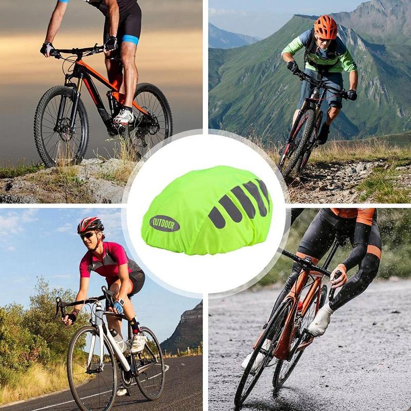 1 Pcs Bike Helmet Rain Cover W - огляд і ціна Cycling Gear In Rain