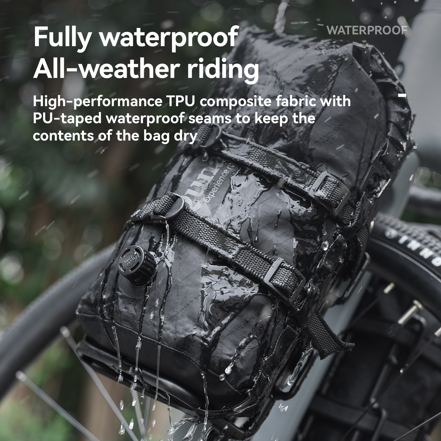 Qunature Upgraded Version 2.0  - огляд і ціна Cycling Gear Duffle