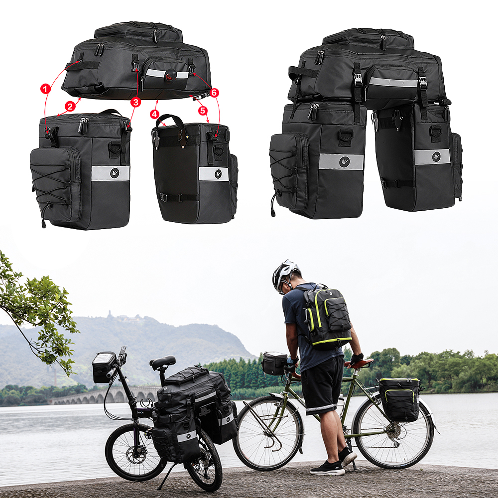 Rhinowalk Bike Pannier Bag 3 i - огляд і ціна Cycling Gear Storage Rack