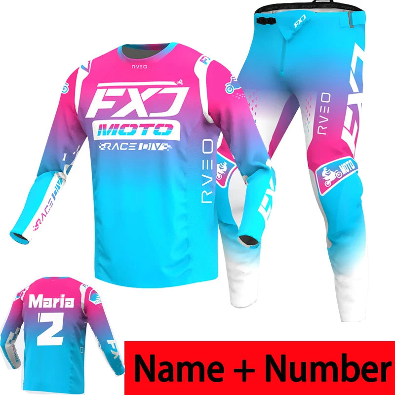 NEW 2025 FXJ pink enduro motoc - огляд і ціна Cycling Gear Pants