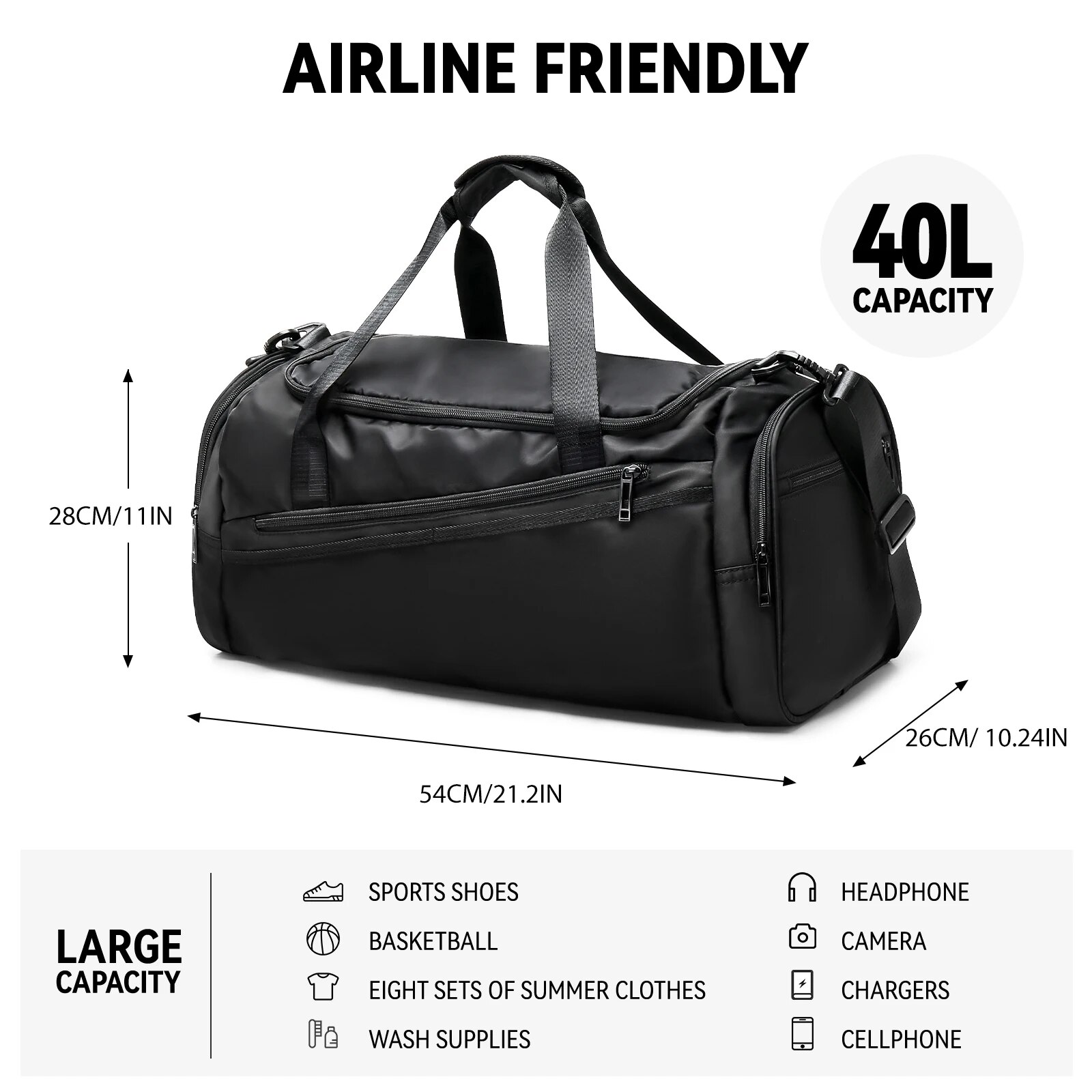 Likros Sports Gym Bag Travel D - огляд і ціна Cycling Gear Duffle