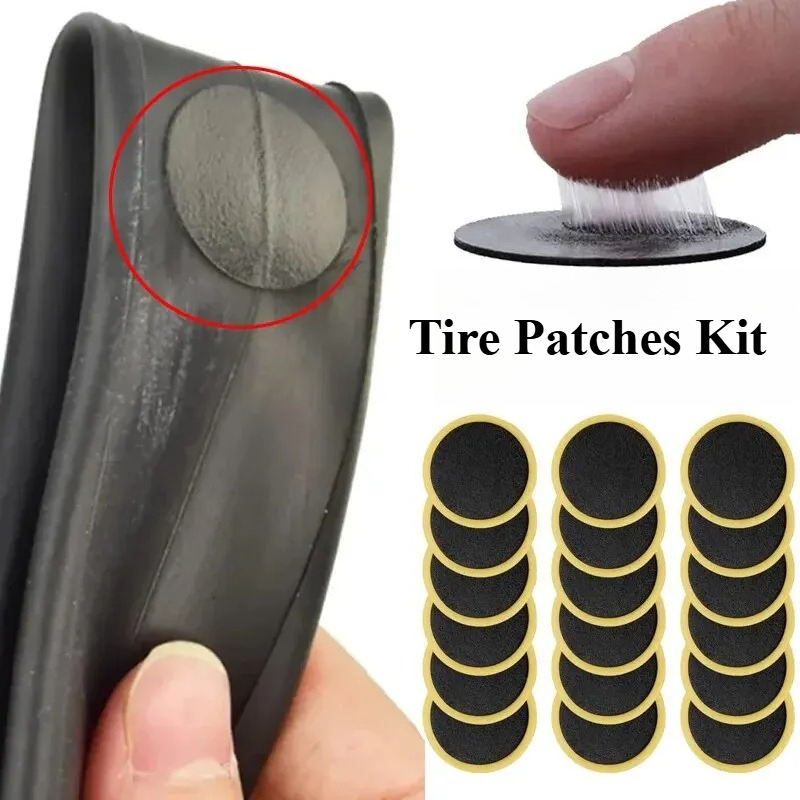 Glue-free Bicycle Tire Patches - огляд і ціна Bicycle Repair Kit
