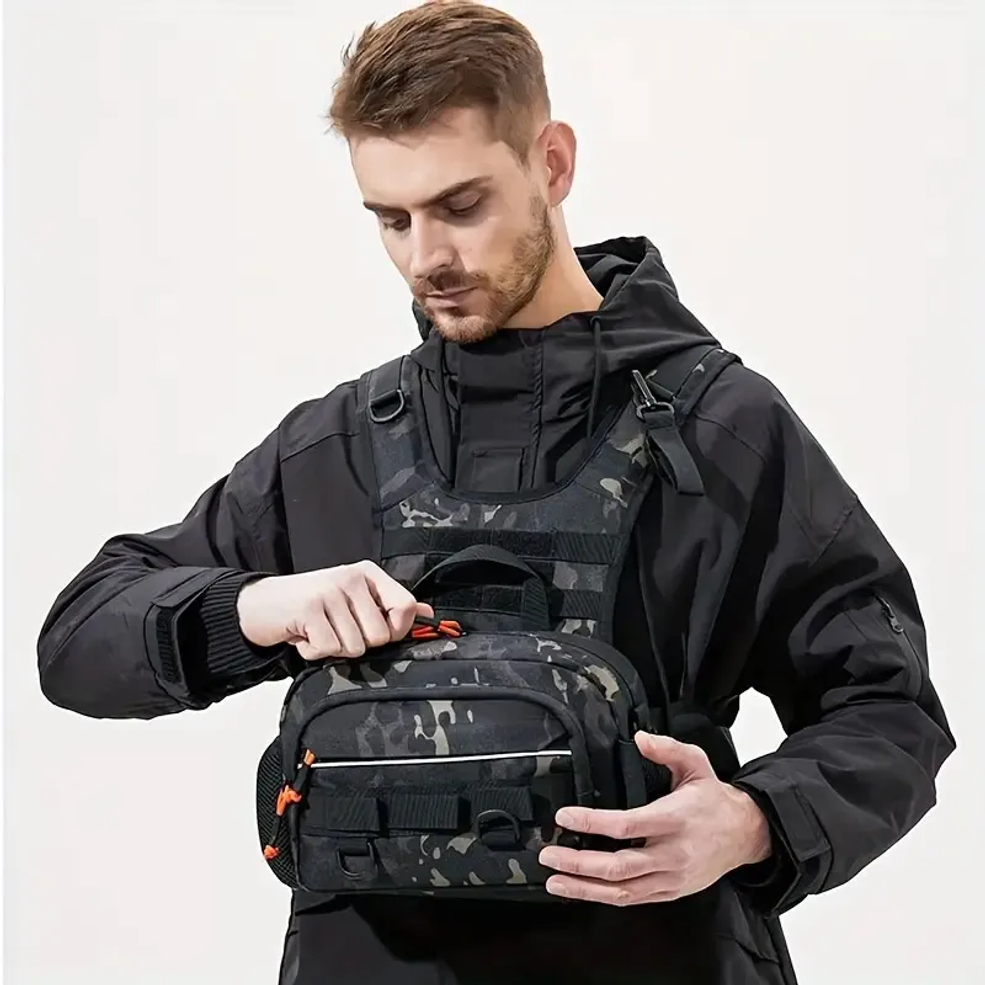 Fishing Lure Front Chest Vest  - огляд і ціна Cycling Gear Duffle