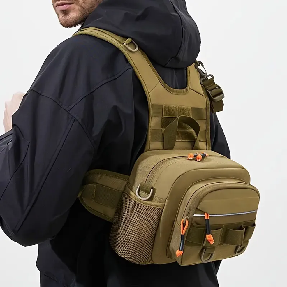 Fishing Lure Front Chest Vest  - огляд і ціна Cycling Gear Duffle