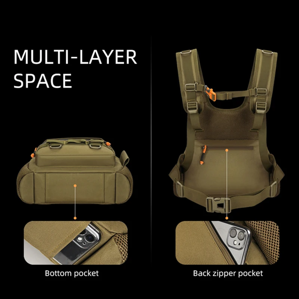 Fishing Lure Front Chest Vest  - огляд і ціна Cycling Gear Duffle
