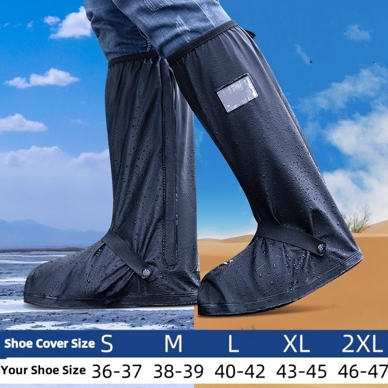  High Tube Waterproof Anti-Sl - огляд і ціна Cycling Shoe Covers
