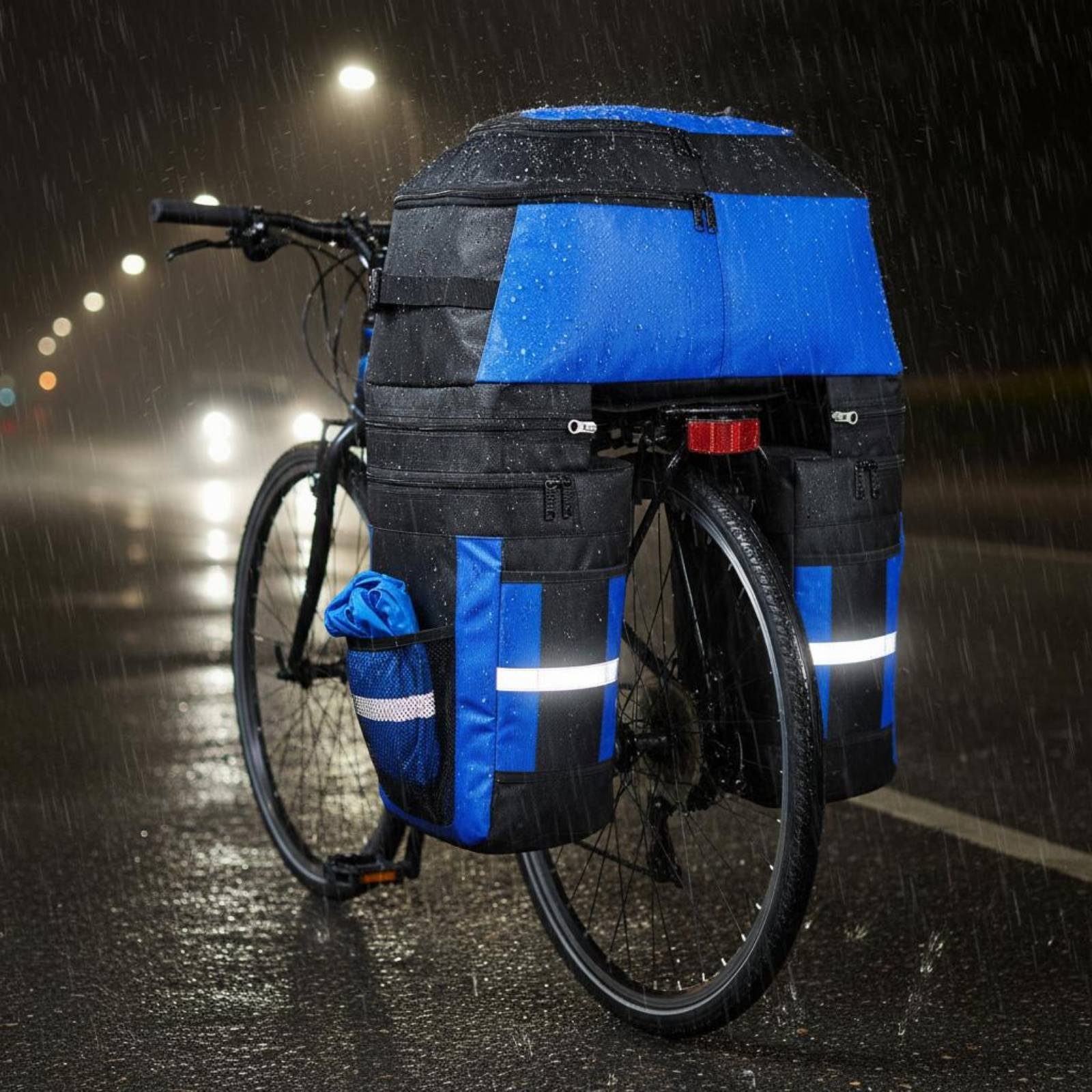 Rear Rack Pannier Bag Rain Cov - огляд і ціна Cycling Gear In Rain