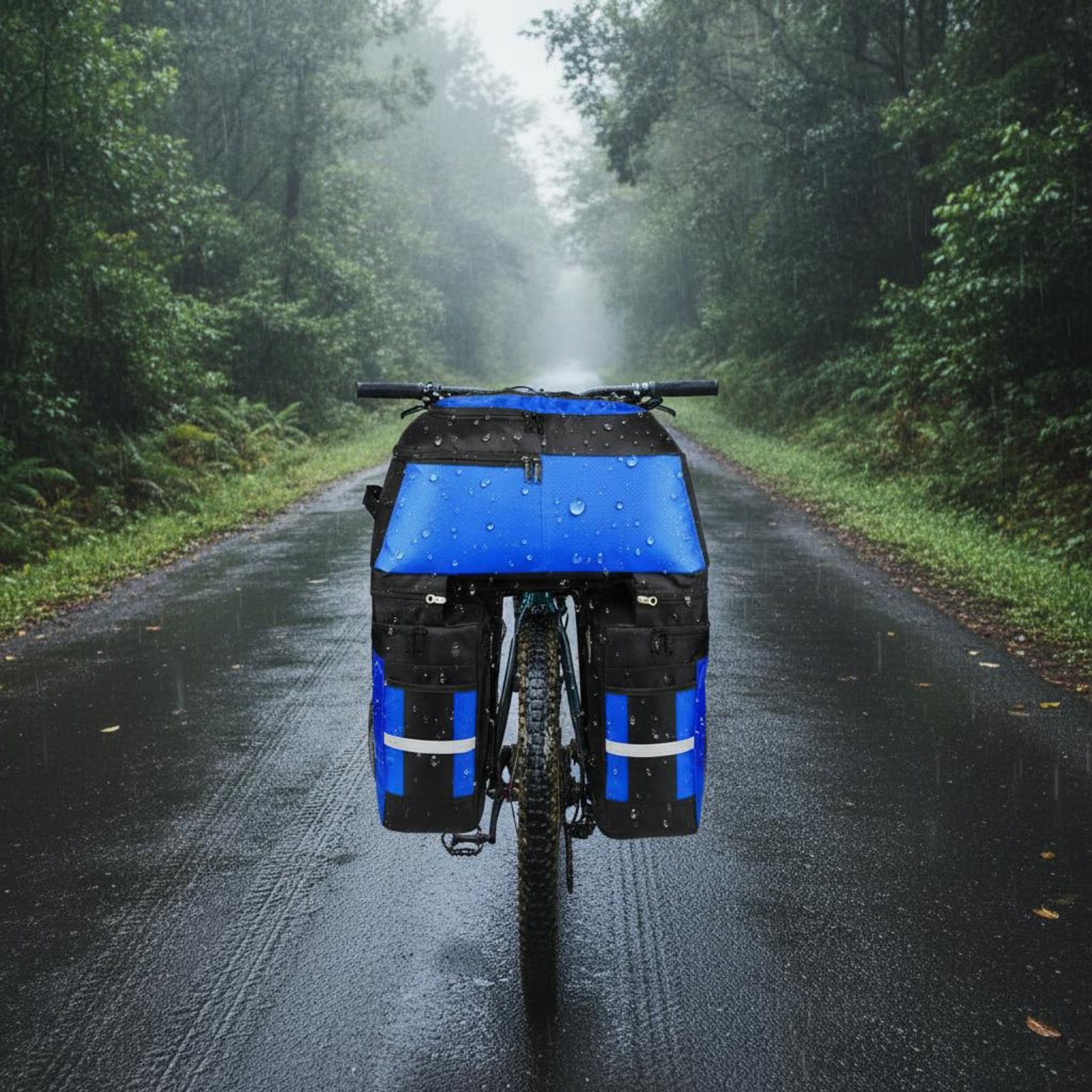 Rear Rack Pannier Bag Rain Cov - огляд і ціна Cycling Gear In Rain